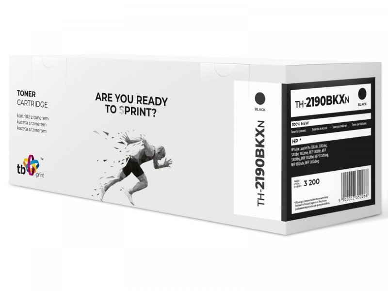 TB Print Toner do HP Color LaserJet Pro 3202 W2190X TH-2190BKXN 100% nowy czarny