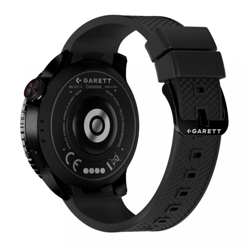 Garett Electronics Smartwatch Compass GPS czarny