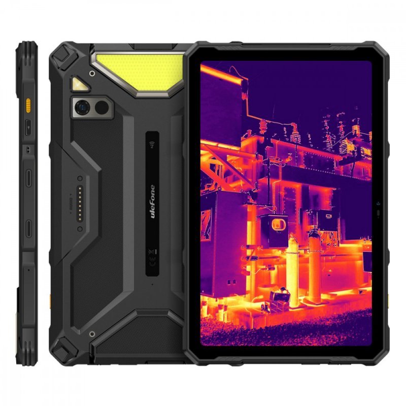 ULEFONE Tablet Armor Pad 4 Ultra Thermal 5G 10.36 cala 8/256GB IP69K termowizja Czarny