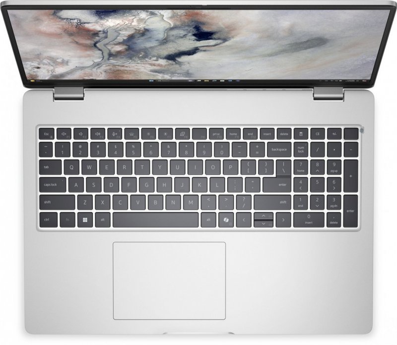 Dell Laptop Dell Pro 16 PC16250 W11P C5 120U/16GB/512GB/16.0 FHD+/Int/FgrPr/FHD/IRCam/Mic/WLAN+BT/BcklKb/3C/3YPS Platinum