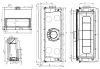 Wkład kominkowy AUSTROFLAMM 120x45 S
