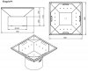 Palenisko ogrodowe Artiss P1 corten