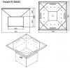 Palenisko ogrodowe Artiss P2 BASIC grafit