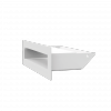 Kratka kominkowa LUFT 6x20 biała