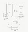 Piecyk na pellet Prince 11 kW- Cadel