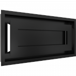 Kratka kominkowa WIND czarna 22x45