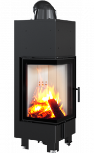 Kominek powietrzny stalowy MBN lewy BS 10 kW