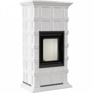 Kominek powietrzny stalowy NADIA MILANO 7 kW fi 200