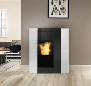 Piec na pellet Edilkamin BLADE2 H 22 UP ceramika