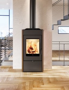 Piec wolnostojący Edilkamin BODY INT stal