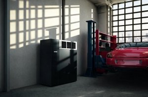 Piec na pellet DUNA 20 - nagrzewnica nadmuchowa