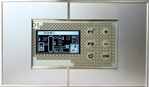 Sterownik kominka RT-08G BUFOR Grey