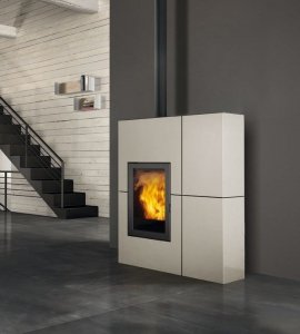 Piec na pellet Edilkamin BLADE2 12 UP stal