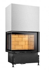 Wkład kominkowy Kobok Midi Corner VD 600 lewa szyba