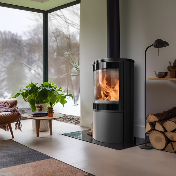 Piec stalowy BJORN fi 150 8 kW