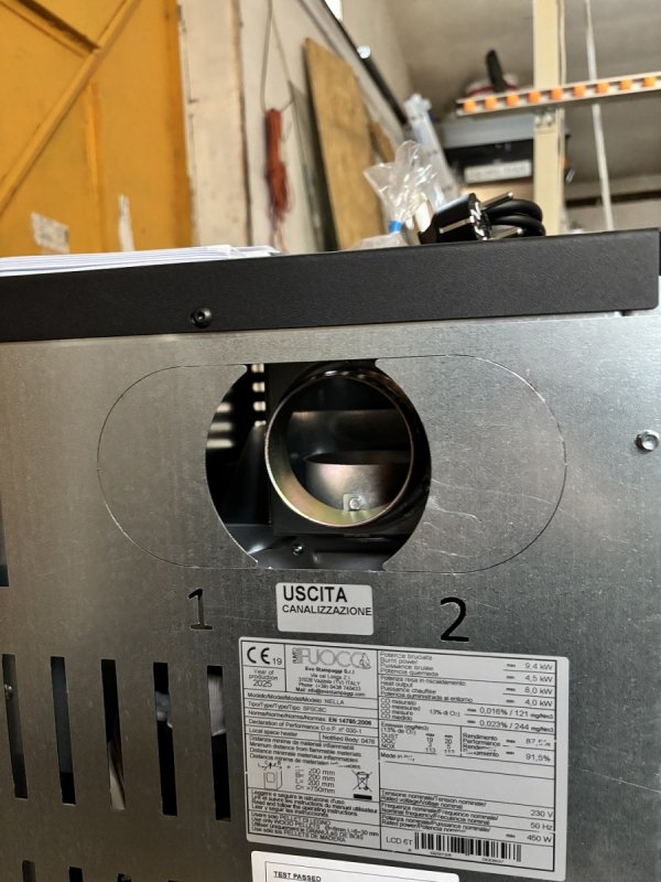 Piec na pellet NELLA Slim z DGP