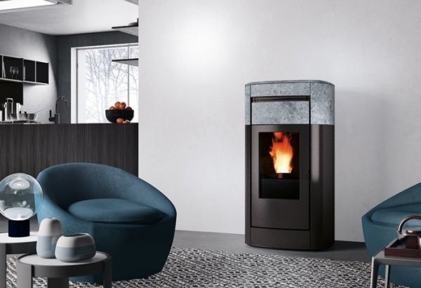 Piec na pellet Edilkamin VYDA H 23 EVO steatyt