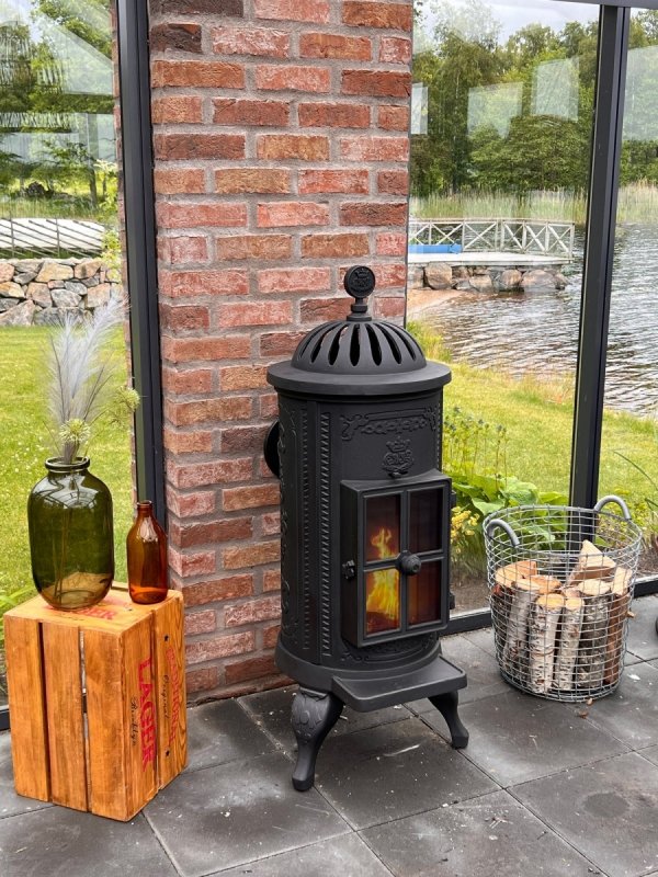 Piec wolnostojący Carl 120 (drewno)