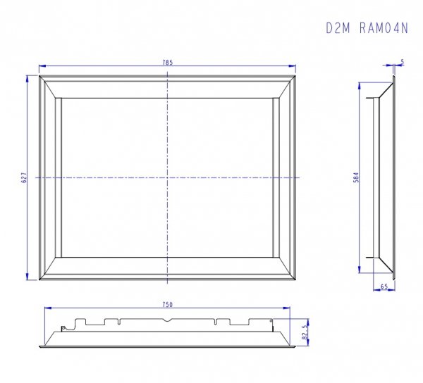 ROMOTOP Ramka D2M