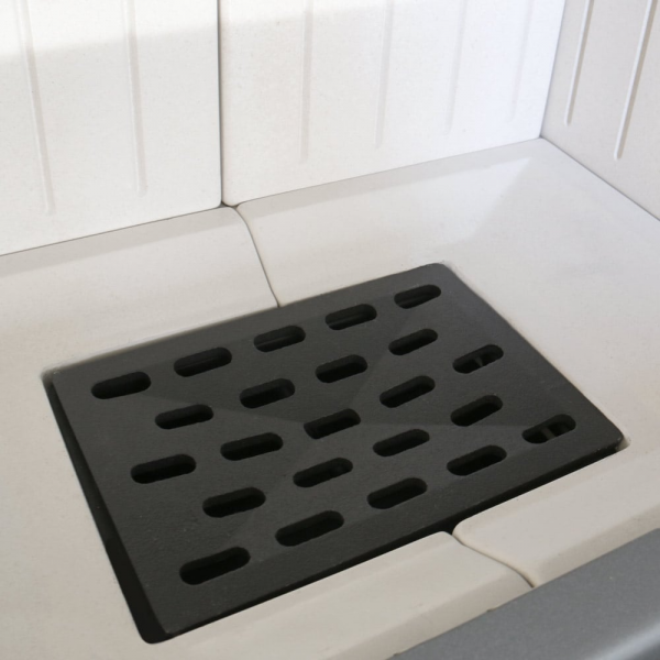 KOMINEK POWIETRZNY NBC/EASY BOX 7 kW ZABUDOWA MODUŁOWA BIANCO