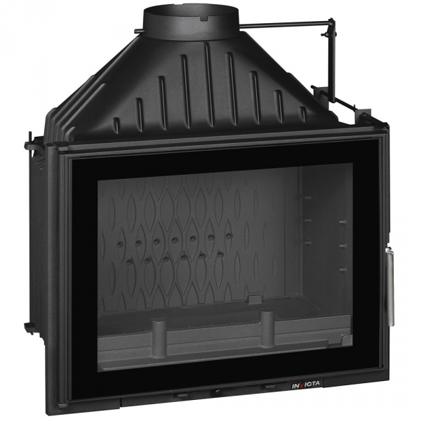 Wkład kominkowy żeliwny INVICTA 700 GRAND ANGLE ECO z szybrem