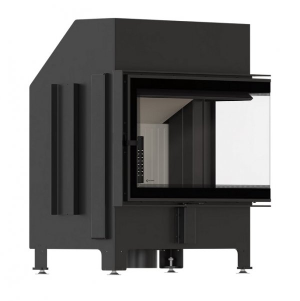 WKŁAD KOMINKOWY ZIBI ECO 9,9 kW prawy