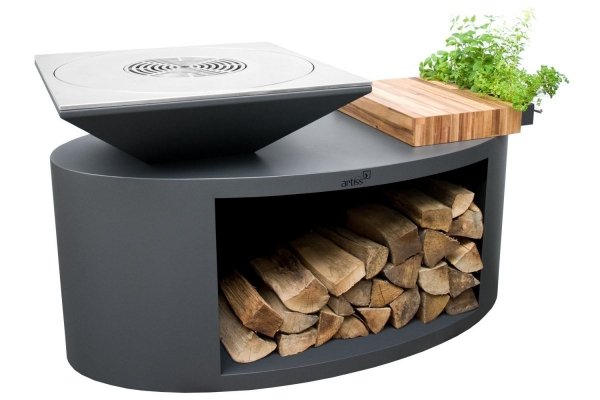 Palenisko-grill ogrodowy Artiss G3 grafit