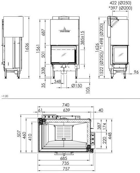 SPARTHERM VARIA 2R-68h