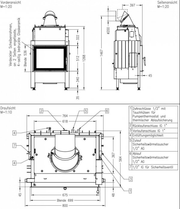 SPARTHERM Varia 1V H2O XL