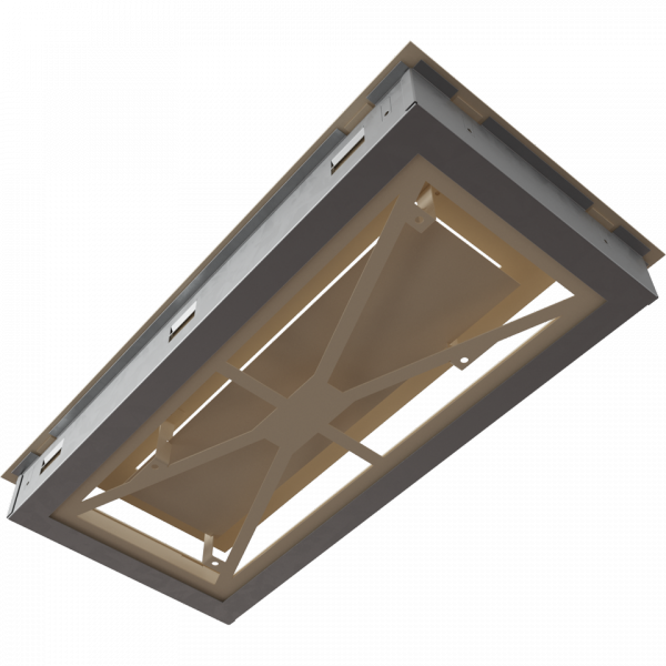 Kratka kominkowa WIND kremowa 22x45