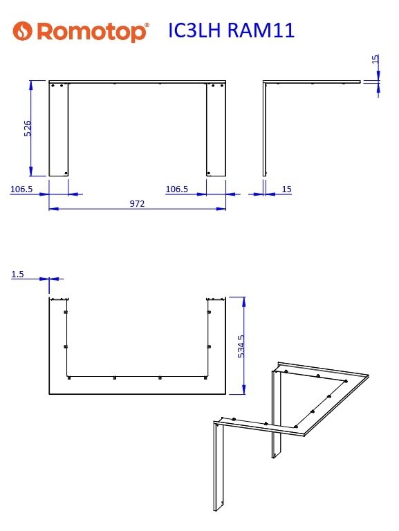 ROMOTOP Ramka IC3LH