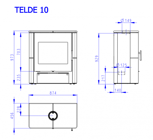 ROMOTOP TELDE - ceramika gładka