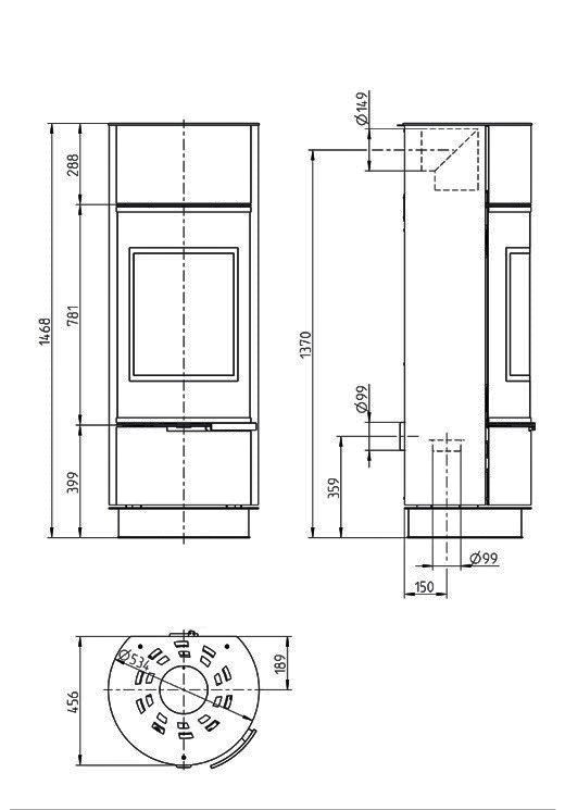 THORMA Atika Steel  - czarny