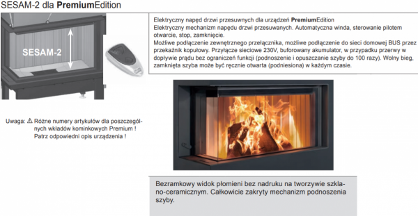 Wkład kominkowy SPARTHERM Premium V-2L-55h