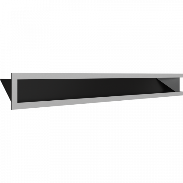 Kratka kominkowa LUFT SF narożny lewy szlif 80x40x9