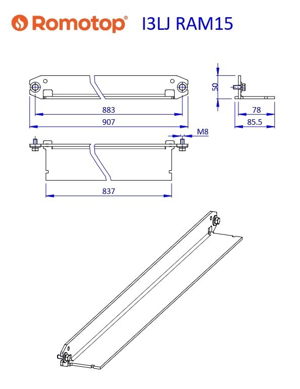 ROMOTOP Ramka I3LJ