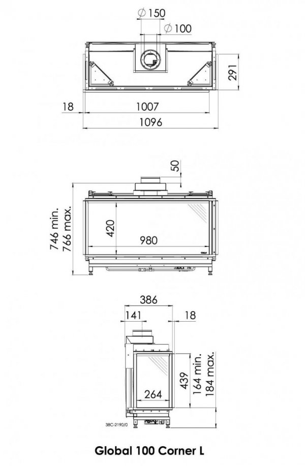 DRU Global 100 BF Corner RCE