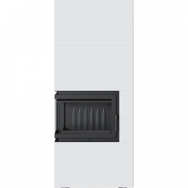 SIMPLE 8 BS lewy z zabudową BOX stalowy - czarny/biały