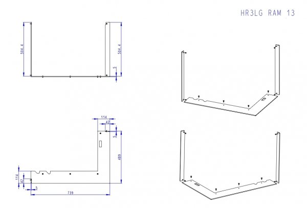 ROMOTOP Ramka HR3LG