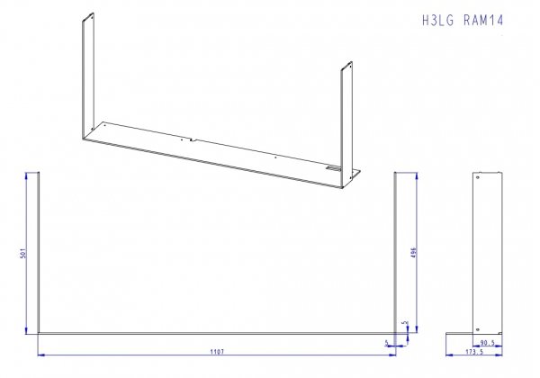 ROMOTOP Ramka H3LG