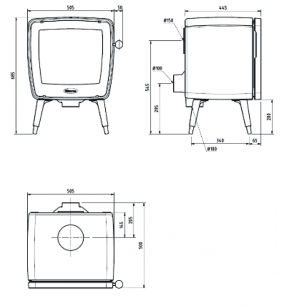 DOVRE Vintage 35 biały