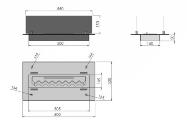 INFIRE INSERT 600