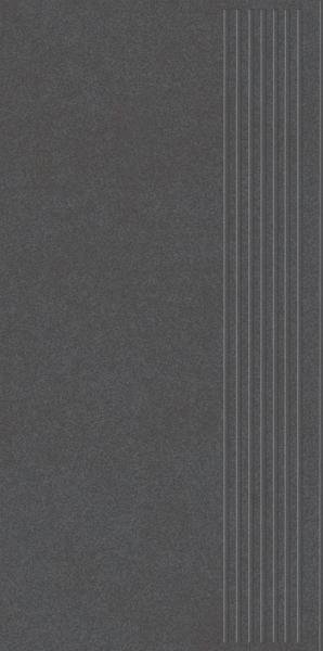 PARADYZ PAR archicross base black stopnica prasowana mat. 298x598 mm Opak. 1.43 g1 m2