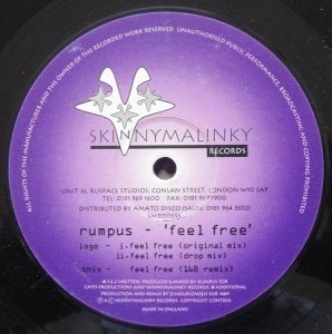 Rumpus - Feel Free (12'')