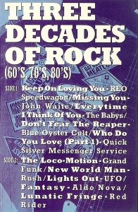 3 Decades Of Rock (60's, 70's, 80's) (MC)