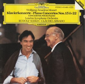 Wolfgang Amadeus Mozart, London Symphony Orchestra, Rudolf Serkin, Claudio Abbado - Klavierkonzerte = Piano Concertos Nos. 15 & 22 = Concertos Pour Piano (CD)