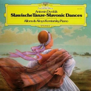 Antonín Dvořák - Alfons & Aloys Kontarsky - Slawische Tänze • Slavonic Dances (LP)