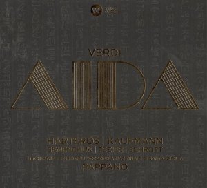 Verdi - Harteros, Kaufmann, Semenchuk, Tézier, Schrott, Orchestra e Coro dell'Accademia Nazionale di Santa Cecilia, Pappano - Aida (3CD)