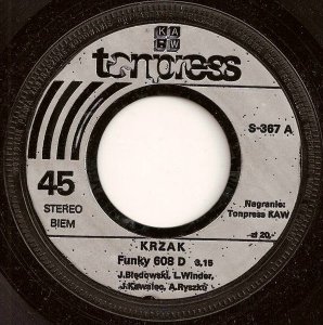 Krzak - Funky 608 D / Kołysanka Dla Maciusia (7'')