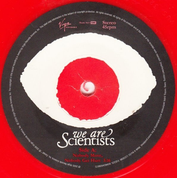 We Are Scientists - Nobody Move, Nobody Get Hurt (7'')